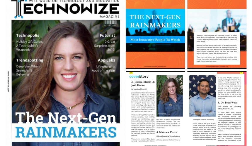 Mieron featured in technowize magazine